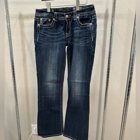Miss Me Boot Cut Jeans - Picture 1 of 4
